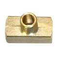 Interstate Pneumatics 1/8 Inch FPT Brass Branch Tee - 1 Inlet - 2 Outlets FP22TB
